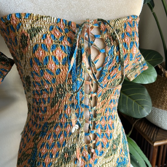 The Naked Tiger x Andi Bagus Bardot Batik Dress - Picture 9 of 14